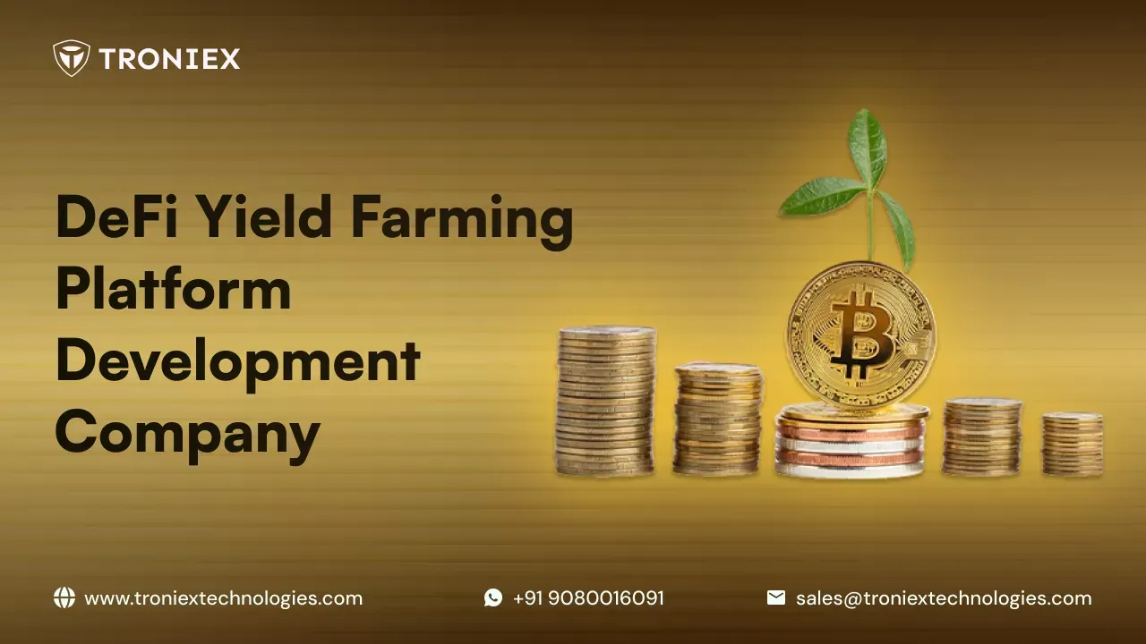 DeFi Yield Farming Development Company