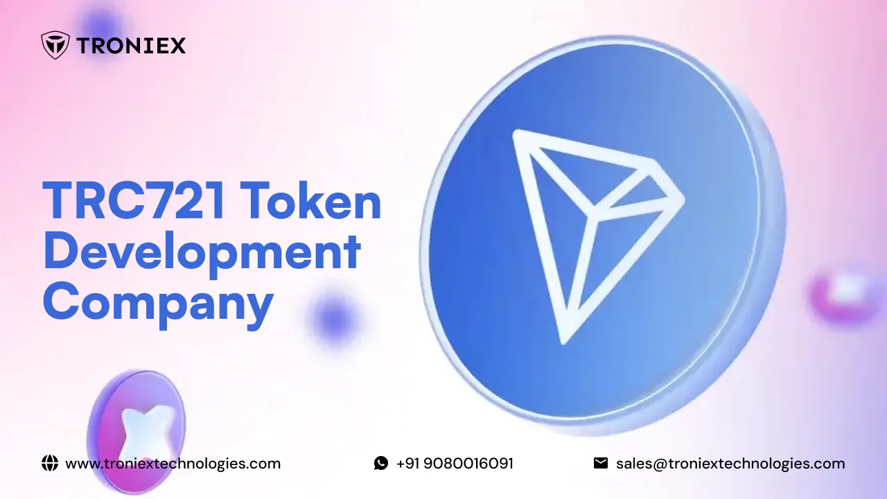 TRC721 Token Development Company | Build Secure TRON NFTs Fast