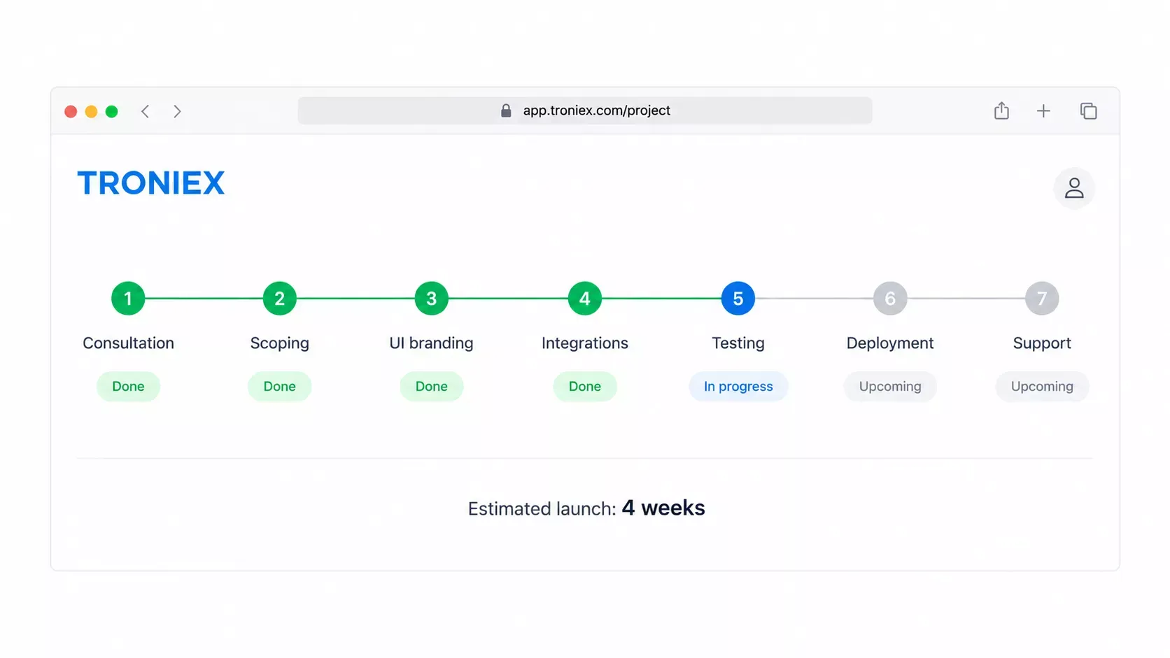 Claude clone app development process in seven steps
