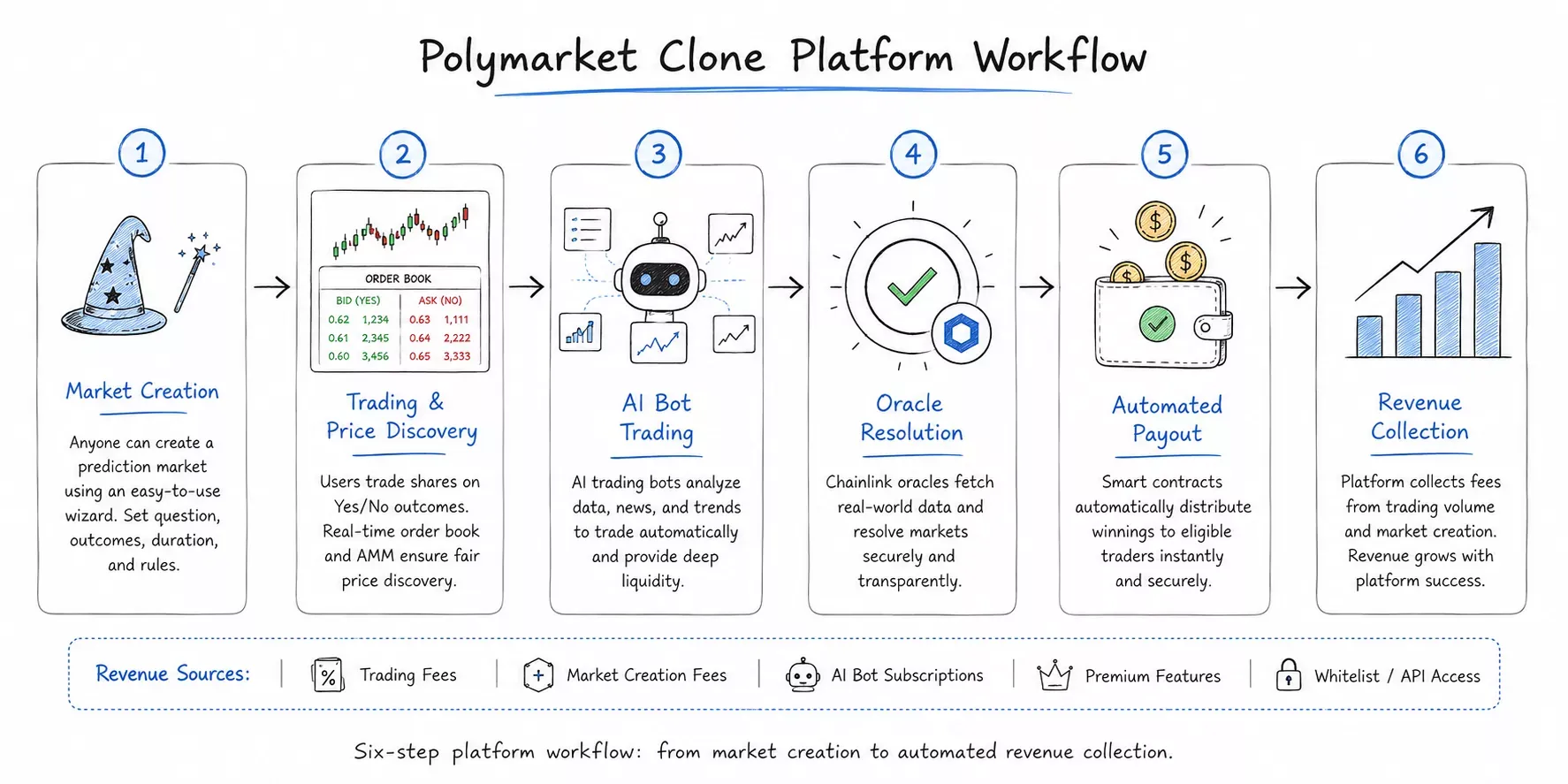 how polymarket prediction market works