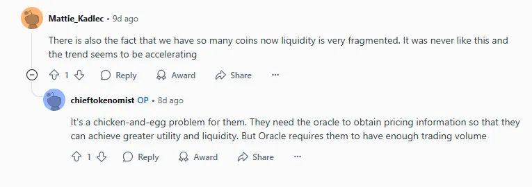 liquidity is a major problem in decentralized exchange