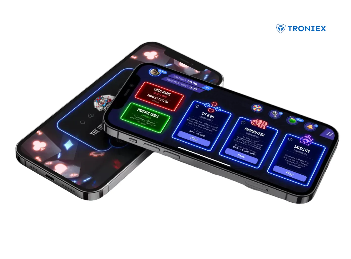 poker app development ux
