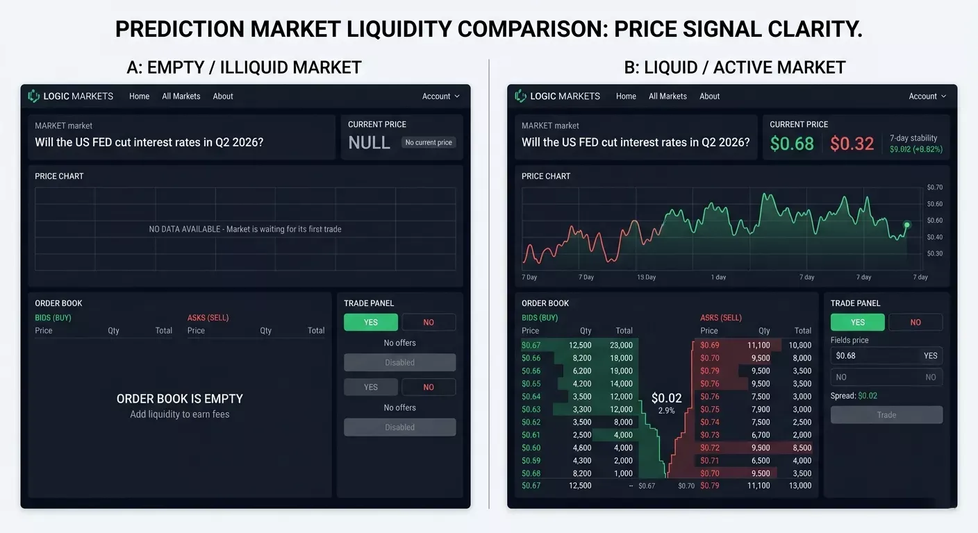 prediction market liquidity comparision