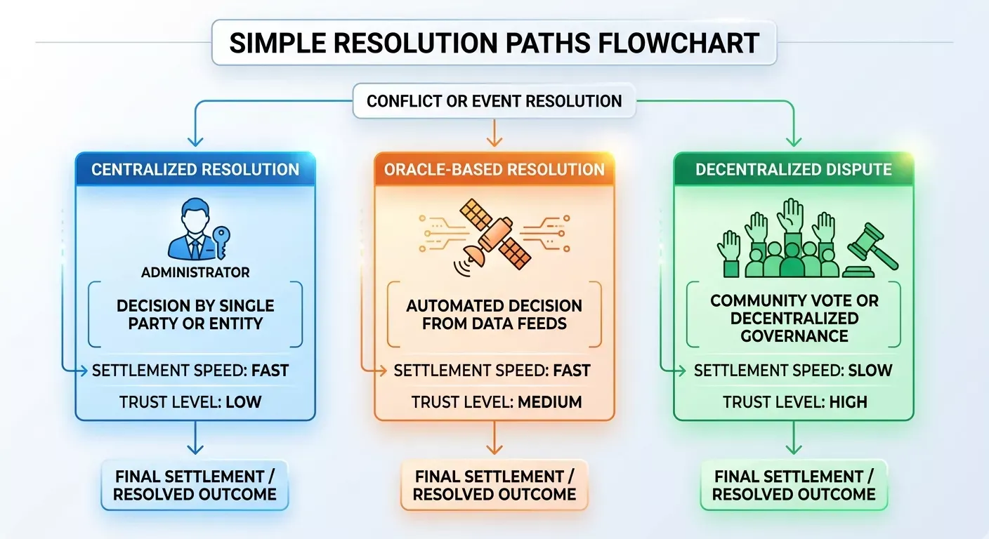 simple resolution paths flowchart