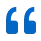blue quote