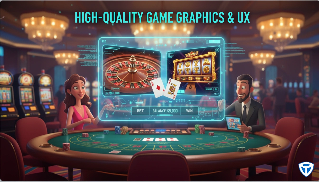 High-Quality Game Graphics & UX